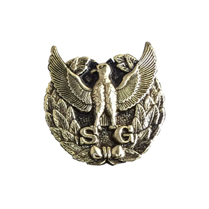 Badge de sécurité moderne en alliage de zinc 3D, logo personnalisé, moulage sous pression, uniforme de pompier, souvenir, épingle décorative, couleurs personnalisées, cadeau - Product Image 1