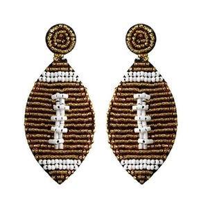 ต่างหูลูกปัดปักลายสุดหรูต่างหูลูกปัดต่างหูลูกปัดปักทำมือปรับแต่งได้ตามต้องการ - Product Image 1