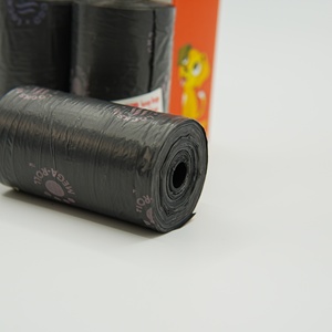 ถุงขยะ PVC สำหรับสัตว์เลี้ยงแบบย่อยสลายได้พลาสติกพลาสติกพีวีซีสีดำย่อยสลายได้พิมพ์ลายย่อยสลายได้ตามธรรมชาติ - Product Image 4