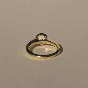 Anillo de Diamante Cultivado en Laboratorio de Corte Redondo de Lujo, Anillo de Compromiso de Plata 925, Diseño Elegante, Alta Calidad, Proveedor Mayorista en Línea - Product Image 3