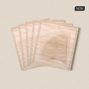 แผ่นมาส์กคอลลาเจนออร์แกนิกสำหรับการบำรุงผิวหน้าต่อต้านริ้วรอย (5 แผ่น) สำหรับทุกสภาพผิว - Product Image 1