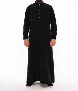 Thobe /Thawb Vente à Chaud Vêtements Musulmans Traditionnels pour Hommes Musulmans Thobe Thawb Caftan Abaya Vêtements Islamiques Robe Premium thobe - Product Image 2