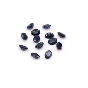 Zafiros Azules Naturales Sin Tratar, Ovalados Calibrados de 5x7mm 6x8mm, Corte Brillante Facetado, Incluyen Ópalo, Aguamarina, Gemas Naturales - Product Image 4
