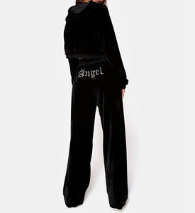 High Quality Heavyweight Cotton Oversized <b>Hoodies</b> for Women Custom Logo Embroidered No String <b>Maternity</b> Friendly Air Available - Product Image 3