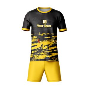 High Quality Team Soccer Uniforms Football <b>Shirts</b> Two Piece Men's Custom Sublimation Soccer Jersey for Adults - Product Image 1
