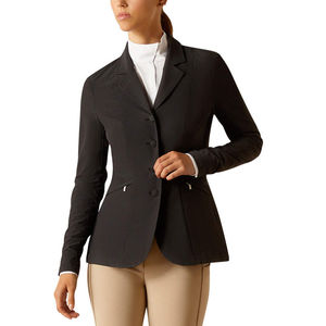 Chaqueta de equitación personalizable para mujer, de manga larga, ligera, cómoda, transpirable e impermeable, para montar a caballo. - Product Image 4