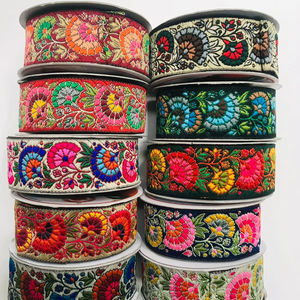 Tissu en dentelle Jacquard personnalisé de qualité supérieure Motif élégant pour robes élégantes Rideaux Matériau durable pour vêtements Textiles de maison - Product Image 1