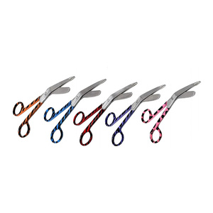 Tijeras para Vendajes Lister Volgocare International, Tendencia Actual, 5.5'', Recubiertas de Color, Certificación CE, Instrumento de Clase I, Set de Enfermería - Product Image 1