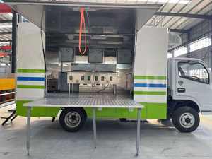 Remolque de comida móvil diésel 4x2 de gran capacidad, muy vendido, para exteriores, para hot dogs y comida de ocio, con garantía de 1 año. - Product Image 4