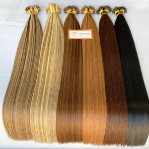 Top 1 Raw vietnamita Nano Tip Extensiones de cabello humano 100% Cutícula completa alineada Cabello virgen Raw Vietnamita Cabello - Product Image 4