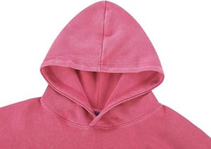 Sweat à capuche pour homme sur mesure de haute qualité, sweat à capuche surdimensionné délavé à l'acide, design tendance, qualité supérieure, fabriqué au Pakistan, 2024 - Product Image 3