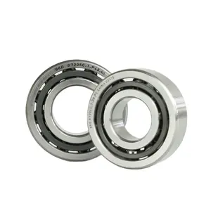 China manufacture bearing 7217 7218 P4P5P6 70MM125MM24MM open sealed single row for Gas turbines angular contact ball bearing