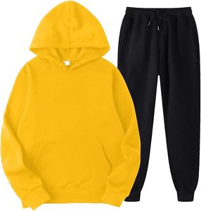 Haute Qualité Hommes XL Survêtement Femmes Long Sweat À Capuche Jogger Manches Coupe-Vent À La Mode Ensembles Logo - Product Image 5