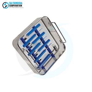 Cesta Oftálmica Micro con Tapa, Insertos de Acero Inoxidable, Tiras Duraderas y Reutilizables, Almacenamiento de Precisión para Instrumentos de Oftalmología - Product Image 2