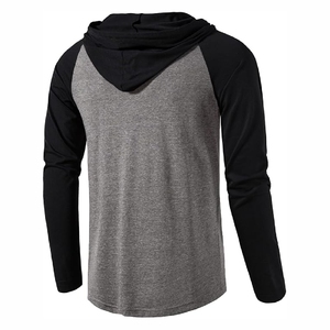 Sudadera ligera para hombre en verde lima heather, suave, con capucha y dobladillo curvo, diseño personalizado. - Product Image 2