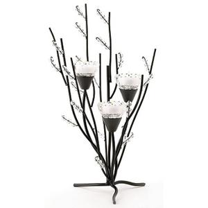 Bougeoir en cristal, décoration de la maison, autre support de bougie brillant, pour l'intérieur et l'extérieur - Product Image 1