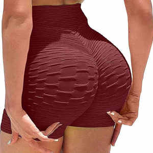 Vente en gros 2025 Short de gymnastique taille haute à séchage rapide Respirant Running Fitness Wear pour femmes Short de yoga à motif solide pour la salle de sport Yoga - Product Image 6