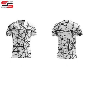 Prix de gros Maillot de football unisexe imprimé sur mesure vêtements de sport en polyester OEM maillots de football uniformes pour adultes - Product Image 1