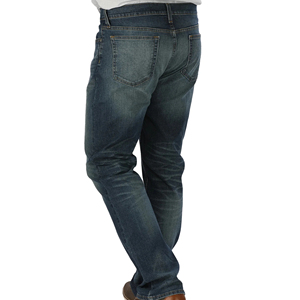 Pantalones Vaqueros de Hombre de Pierna Recta, Cintura Media, Lavado a la Piedra, Algodón, Corte Regular, Estilo Otoñal, Alta Calidad - Product Image 3