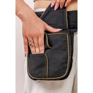 LW Fashion Fanny Pack Sac ceinture personnalisé pour femme Sac ceinture en cuir végétalien sac ceinture - Product Image 3