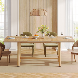 Moderno 63 "agriturismo trasferimento termico cucina tavolo da pranzo in <span class=keywords><strong>legno</strong></span> tavola tavola - Product Image 3