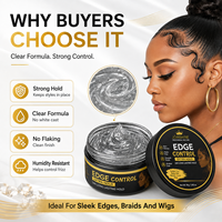 Gel Fijador para Cabello OEM, Fijación Fuerte, Fórmula Flexible Sin Residuos para Cabello Natural