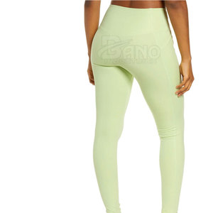 Leggings Deportivos de Cintura Alta sin Costuras para Mujer, Ropa Deportiva Transpirable, Tejido de Punto de Spandex/Poliéster, Personalizado - Product Image 3