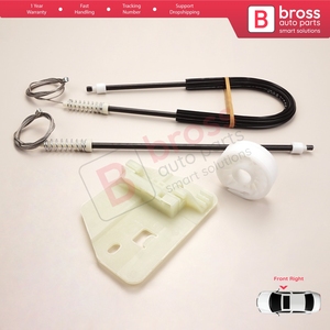 Kit de réparation de lève-vitre BWR1132, porte droite, pour Master MK2, Mascott, Movano A, Daily 3, 4, Interstar, X70, 7700352495 - Product Image 4