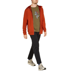 เสื้อฮู้ดซิปโลโก้ตามสั่งสำหรับผู้ชายแฟชั่นสตรีทแวร์ - Product Image 4