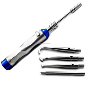 Pinzas para Remover Coronas Dentales Temporales, Alicates de Acero Inoxidable Ergonómicos Tipo Pico de Pájaro, Herramienta Manual de Ortodoncia y Restauración - Product Image 5