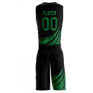 Tamaño adulto Diseña tu propio uniforme de baloncesto con logotipo en precio al por mayor Uniforme de baloncesto de gran oferta transpirable - Product Image 2