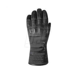 Guantes de moto de protección de manos de dedo completo de cuero suave Guantes de carreras de motos transpirables - Product Image 2