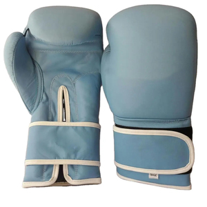 Guantes de boxeo de cuero de alta calidad 2025 Muay Thai Training Pro OEM logotipo personalizado Rexene cuero Diseña tu propio equipo de boxeo - Product Image 6