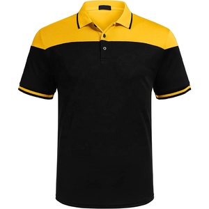 เสื้อโปโลแขนสั้นผู้ชายสองสี,เสื้อโปโลลำลองน้ำหนักเบากันชื้น - Product Image 1