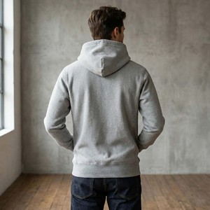 Sweat à capuche technique style hiver OEM, col montant, polaire, veste tactique, multi-poches, thermique, respirant, 100% coton, trekking - Product Image 4