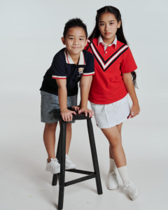 Conjunto de Golf de tenis para niña, camiseta Polo de 2 piezas, falda blanca, ropa a rayas para niños, conjuntos de ropa para niñas, conjunto transpirable Jaycee - Product Image 5