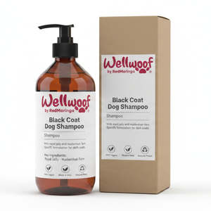 Shampoo per Cani con Pelo Nero 200 mL OEM PL Italia RedMoringa Prodotto per la Cura degli Animali - Product Image 1