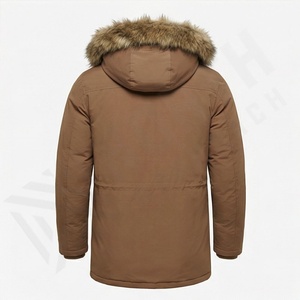 Manufacture <b>Men's</b> Stylish Spring Jacket Windbreaker Bomber Parkas Wholesale Waterproof Long Down Coats Casual <b>Thermal</b> Jackets - Product Image 2