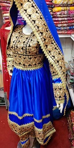 ชุดเดรสคูเวตอัฟกานิสถานชุดเดรสคูจิแบบดั้งเดิมของ100% - Product Image 5