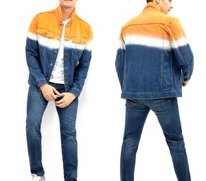 Veste denim confortable et légère pour homme Veste en jean respirante anti-rides de qualité supérieure pour homme avec de nouveaux designs à la mode - Product Image 4