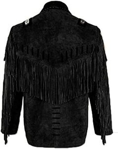 Western Wear Cowboy Vente en gros Fabricant américain d'usine pour hommes Vestes en cuir Western pour hommes - Product Image 6