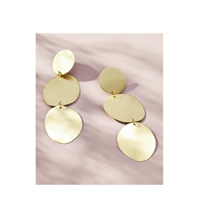 Pendientes de Latón con Diseño Vintage para Novia, Pulidos, Fabricante Personalizado, Diseño Exquisito, Venta al Por Mayor, Mejor Suministro - Product Image 5