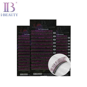 I-BEAUTY Extension de cils-ib Metallic Glitter Lash Pink ibeauty eyelash Corée du Sud Fait à la main - Product Image 1