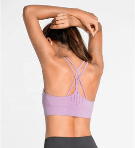 Sujetador deportivo transpirable personalizado para entrenamiento, ropa deportiva, servicios OEM, el mejor material, Sujetador deportivo de moda para mujer - Product Image 5