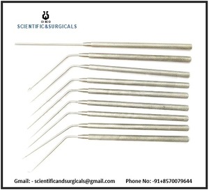 ชุดคีมตัดลวดเย็บกระดาษสเตนเลสเกรด9ชิ้นคุณภาพสูงเครื่องมือสำหรับการผ่าตัดด้วยตนเองที่ทนทาน - Product Image 3