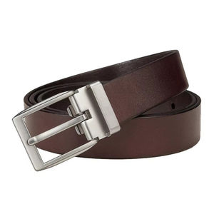 Cinturones Casuales de Cuero para Hombre, Hebilla de Acero, Ligeros, Duraderos, Impermeables, Cinturón de Gimnasio - Product Image 2