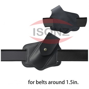 Meilleur étui en cuir de luxe de qualité supérieure étui de couteau de poche pliable tactique durable étui suspendu portable OEM personnalisé à la main - Product Image 3