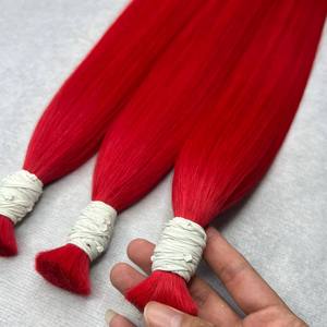 100% Vietnamese Natural Human Hair Natural Straight Bulk Human Hair Extensions No Weft Raw Unprocessed Hair from Single Donor - Product Image 1