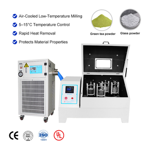 China Tencan 4l Dubbele Planetaire Kogelmolen Dubbele Vacuüm Potten Nanopulververwerking - Product Image 1