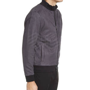 Chaqueta Bomber de Lona de Manga Larga Estilo Urbano para Hombre, Servicio OEM con Características Impermeables y Ecológicas, la Mejor Calidad - Product Image 3